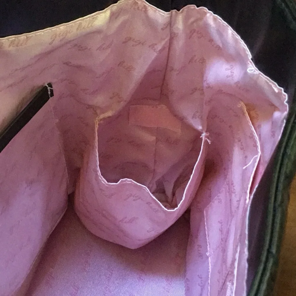 Gigi Hill Black Quilted Tote Bag New - Picture 5 of 9